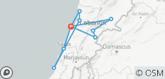  Das Beste aus dem Libanon (6 Tage) - 10 Destinationen 