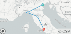  Kostprobe Italien (Start Venedig, Ende Rom) - 4 Destinationen 
