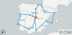  Das Beste aus Spanien und Portugal (Sommer2023, 22 Tage) - 22 Destinationen 