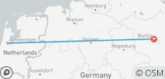  Mit dem Zug von Amsterdam nach Berlin (2023, 5 Tage) - 2 Destinationen 