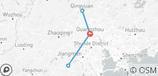  Guangdong Klassische Rundreise: Guangzhou, Kaiping, Gulong-Schlucht, Yingxi-Korridor, Mt. Danxia (6 Tage) - 5 Destinationen 