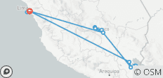  Lugares destacados de Perú 9 días - 15 destinos 