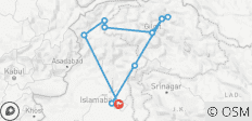  Circuit privé sur mesure de 2 semaines au Pakistan avec départ quotidien - 11 destinations 