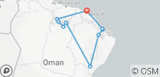  Oman Trekking - 10 destinations 