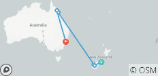  Wunder der Südsee (von Christchurch bis Sydney) - 8 Destinationen 