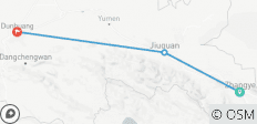  Budget Tour: Zhangye, Jiayuguan and Dunhuang 5 Days - 3 destinations 