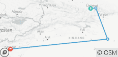  Viaje económico: Urumqi, Tianchi, Turpan y Kashgar 7 días en Xinjiang - 4 destinos 