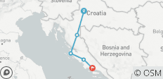  5 dagen Privé Ervaring Wijn en Olie Proeven @ Zagreb - Plitvice Meren - Zadar - Krka en Split - 5 bestemmingen 