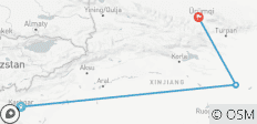  Budgetreise Xinjiang: Kashgar, Turpan und Urumqi (6 Tage) - 3 Destinationen 