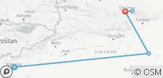  Budgetreise Xinjiang: Kashgar, Turpan und Urumqi (7 Tage) - 5 Destinationen 