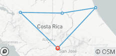  Hoogtepunten van Costa Rica - 5 bestemmingen 
