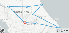  Das Beste von Costa Rica - 8 Destinationen 