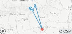  Entdeckungsreise Tor der Karpaten (selbstgeführte Wanderreise) - 14 Destinationen 