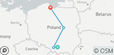  Höhepunkte Polens (4 destinations) - 4 Destinationen 