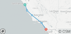  Coastal California (End San Diego, Small Group, 11 Days) - 5 destinations 