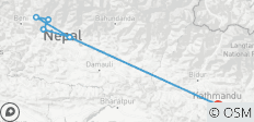  Trekkingreise Nepal - 7 Destinationen 