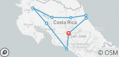  Kombinationsreise Pazifiktour &amp; Höhepunkte Costa Ricas - 9 Destinationen 