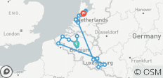  Country Roads of Belgium, Luxembourg &amp; the Netherlands (Classic) - 21 destinations 