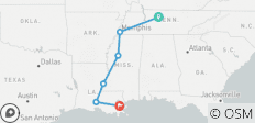  Country Roads of the Deep South (Small Groups, 12 Days) - 6 destinations 