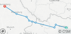  Authentische Donau (2023) (von Wien nach Nürnberg) - 9 Destinationen 
