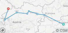  Betoverende Donau (2023) (Boedapest naar Passau, 2023) - 8 bestemmingen 