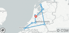  Kostprobe Holland (2023) (ab/bis Amsterdam) - 9 Destinationen 