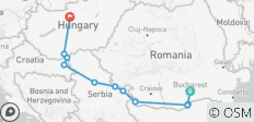  Höhepunkte von Osteuropa (2023) (von Bukarest bis Budapest) - 11 Destinationen 