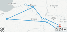  Paris &amp; Normandy (2023) (Paris to Paris, 2023) - 11 destinations 