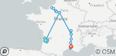  Ultimatives Frankreich (2023) (Bordeaux bis Arles, 2023) - 23 Destinationen 