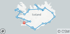  12 Days Grand Tour of Iceland - 39 destinations 
