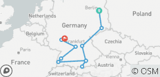  Das Beste aus Deutschland (klassische Gruppenreise) - 10 Tage - 11 Destinationen 