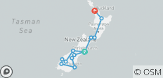  Best New Zealand Tour - 13 destinations 