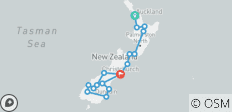  Meilleur circuit en Nouvelle- Zélande - 17 destinations 