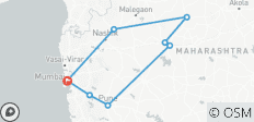  Piste du Maharashtra - Un voyage spirituel (Trésors cachés de l\'Inde) - 8 destinations 