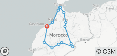  Marokko Woestijntocht 8 dagen vanuit Casablanca - Rondreizen vanuit Casablanca - 14 bestemmingen 