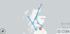  Discover Scotland (Glasgow to Edinburgh) (Standard) - 13 destinations 