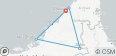  The UAE Essentials - Escorted Tour in 4 Stars Hotels – Full Board Plan - 5 destinations 