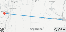  Reispas van Buenos Aires naar Santiago – via Mendoza - 2 bestemmingen 