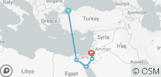  Middle East Voyages: Turkey, Egypt, Jordan &amp; Israel - 14 days - 10 destinations 