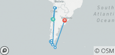  Chile &amp; Argentinien - 13 Destinationen 