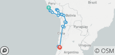  Peru, Bolivien &amp; Chile Highlights - 26 Destinationen 