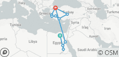  Voorproefje van Egypte &amp; Turkije - 19 dagen - 11 bestemmingen 