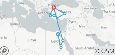  20 Dagen - Smaken van Egypte &amp; Turkije - 12 bestemmingen 