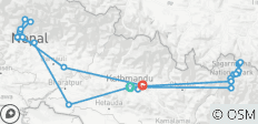  Trek N Wild Nepal - 36 destinations 