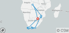  Lo mejor del sur de África en 20 días por tierra - 24 destinos 