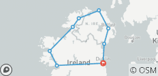  Quer durch Nordirland (27 destinations) - 9 Destinationen 