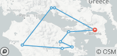  Griekse Ontsnapping Plus 4 Nacht Iconische Cruise (9 bestemmingen) - 9 bestemmingen 
