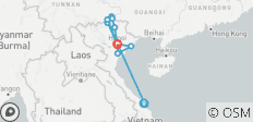  Vietnam: Fast ALLES sehen und erleben- 1. Klasse Reisen 11 Tage - 12 Destinationen 