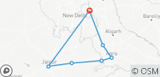  Triangle d\'Or et Vrindavan : Un circuit en groupe avec des séjours de qualité supérieure - 7 destinations 