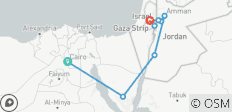  Het padagenvan de vrede – Egypte, Jordanië&amp;Israël – 11 dagen - 10 bestemmingen 